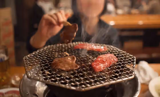 Yakiniku — Yakiniku place we found in Shibuya, good beer and excellent food!