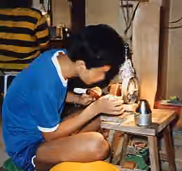 Lapidary — Thai commercial lapidary service