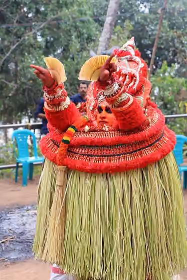 Vishnumoorthy Theyyam — Vishnumoorthi Theyyam at Ettikulam, Kannur