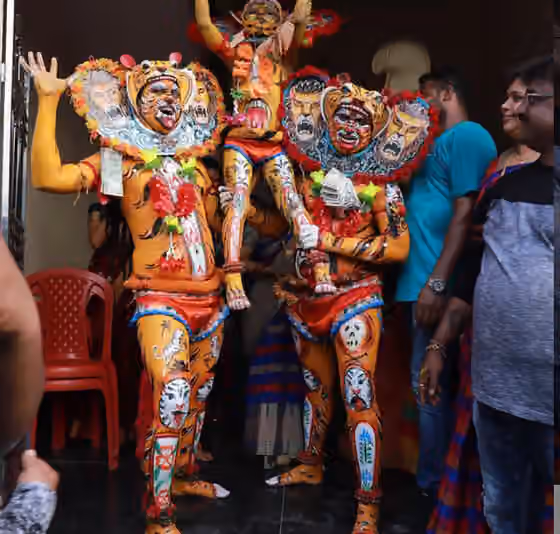 Bagha Nacha — Bagha Nacha is a popular folk dance performed by artistes in Ganjam.