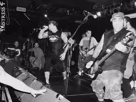 New York hardcore — agnostic front live in rome, 23 nov 2007, alpheus.