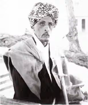 Warsangali — Portrait of Mohamoud Ali Shire, the 20th Sultan of the Somali Sultanate of Warsangali.
