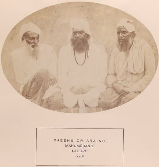 Arain — Picture of Arain men in Lahore