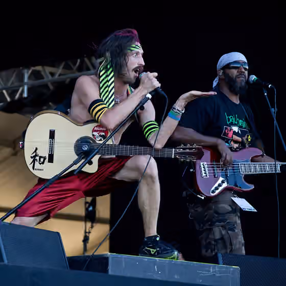 Gypsy punk — Gogol Bordello in Rock in Rio Madrid 2012.