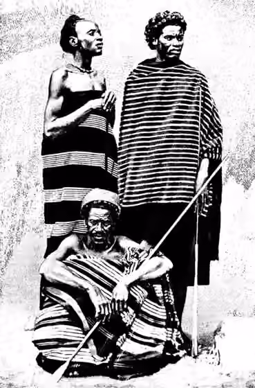 Orang Bara — Isambo, king of Baras Iantsansas (Madagascar)