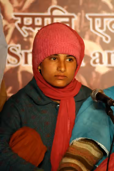 Gurjars in Uttarakhand — These tribal were in Delhi to pariticipate in Adivasi Sanskriti Sangam, an attempt to highlight the tribal culture at national level and discuss issues affecting their life and society,.