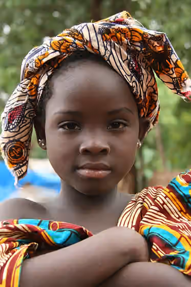 Suku Bozo — Bozo girl in Bamako, Mali, West Africa, aug 2007