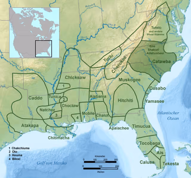 Shakori people — Tribal territory of Eno, Shakori and Cheraw during seventeenth century