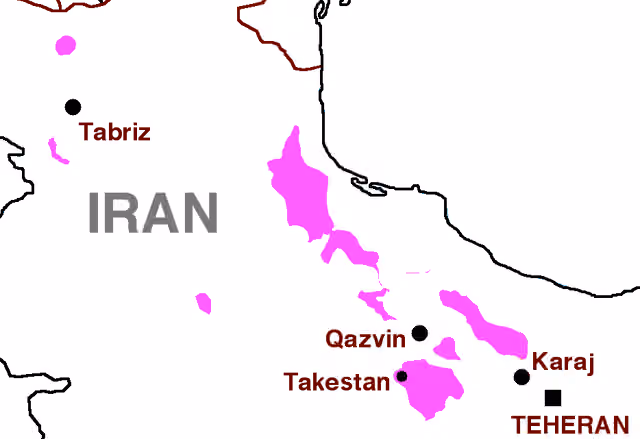 Tat people (Iran) — Tati speaking areas in Iran