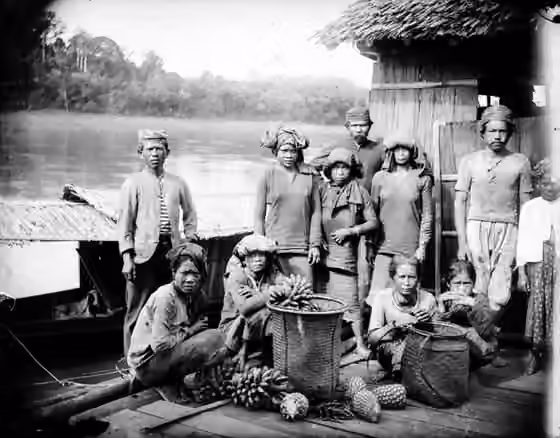 orang Bakumpai — Negatief.
