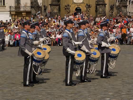 Musik di Finlandia — Finland military band .