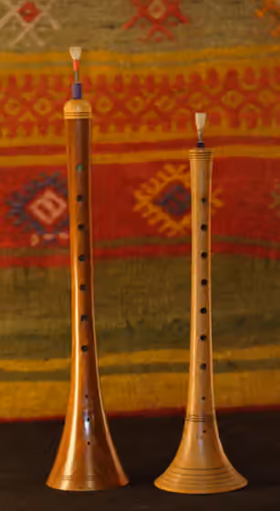 Turkish folk music — Deux zournas.