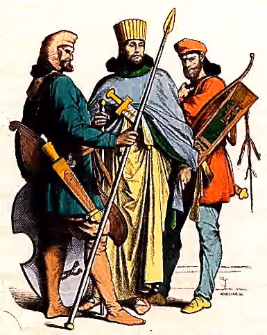 suku Persia — Persian nobleman with Persian soldiers.