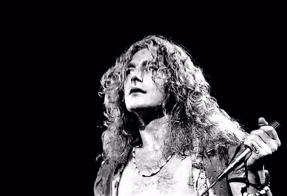 Cock rock — Robert Plant of Led Zeppelin