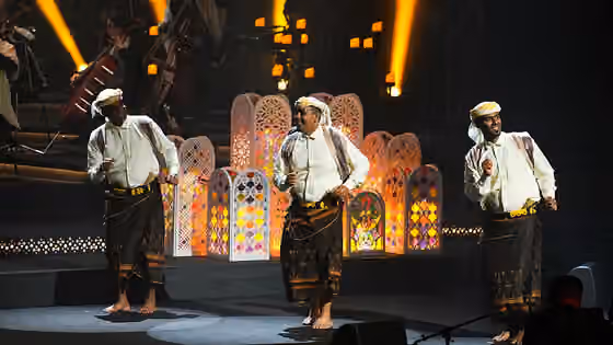 Hadhrami music — Dance of Hadhramaut organized by Heritage Symphonies in Riyadh