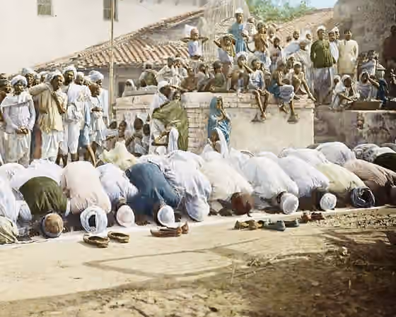Bihari Muslims — Siwan Mohammedan Revival, India, ca.