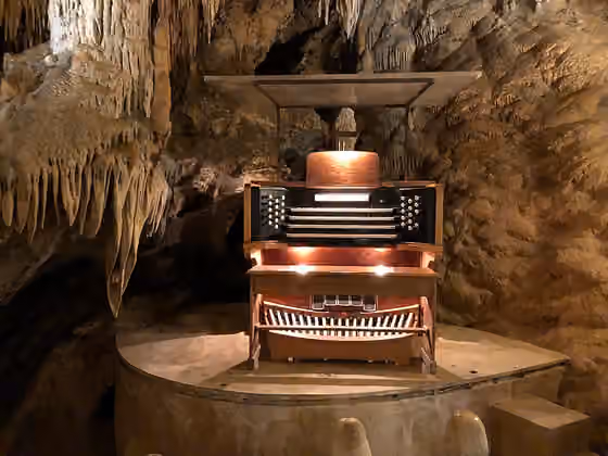 Great Stalacpipe Organ — The Great Stalacpipe Organ within Luray Caverns in Luray, Page County, Virginia