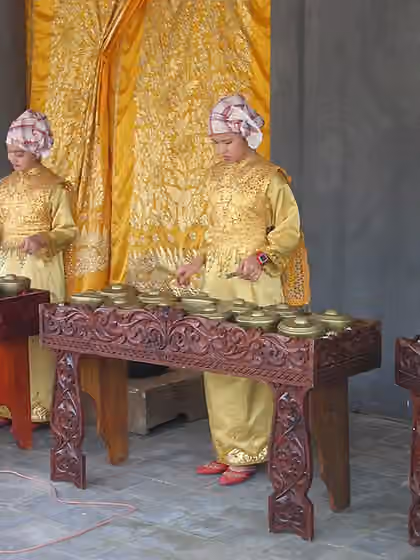 Talempong — A talempong performance.