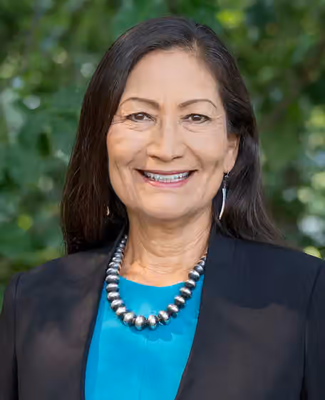 Pueblo — Deb Haaland, United States Secretary of the Interior under President Biden.