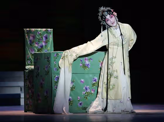 Water sleeves — Kunqu performance at the Peking University