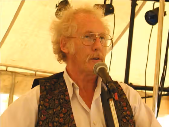 Scrumpy and Western — Fred Wedlock appearing at Allerford Folk Festival, Somerset