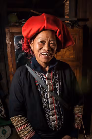 orang Yao — Red Yao Chief - Ta Phin Village - Sapa - Vietnam