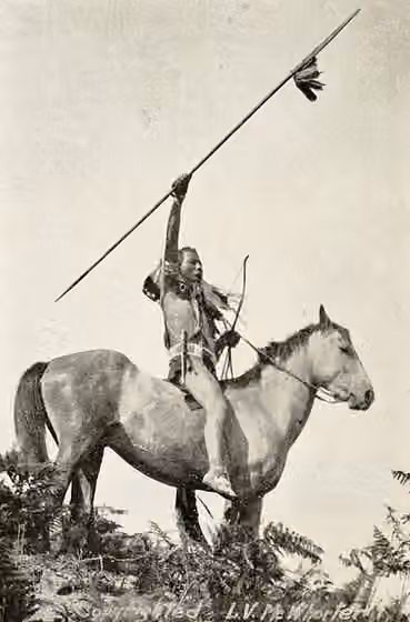 Yakama — This photograph is on page 50 of a scanned work (The crime against the Yakimas) and in the Public Domain as it was published in the United States in 1913.