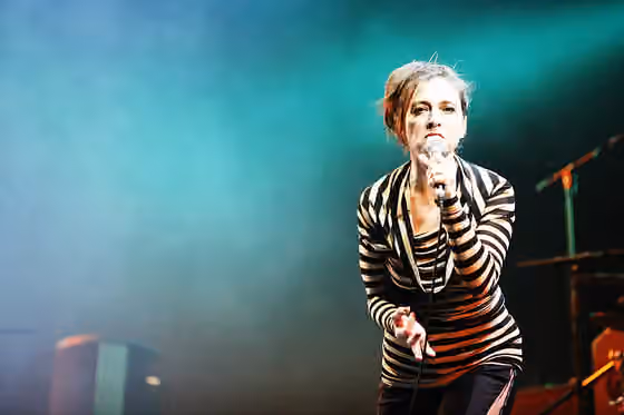 French pop music — Les Rita Mitsouko at the Eurockéennes of 2007