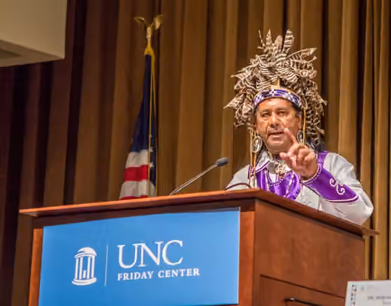 Meherrin — Wayne Mackanear Brown (1948-2019), Principal Chief of the Meherrin Nation