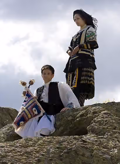 Sarakatsani — Karakacan Greeks in Kotel, Bulgaria.