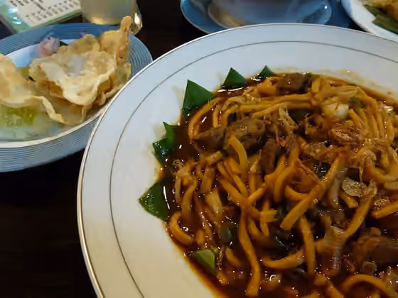 mie Aceh — Mie Aceh with beef.