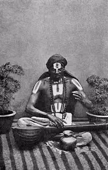 Hindu spiritual music — Hindu musician-Vaishnavite