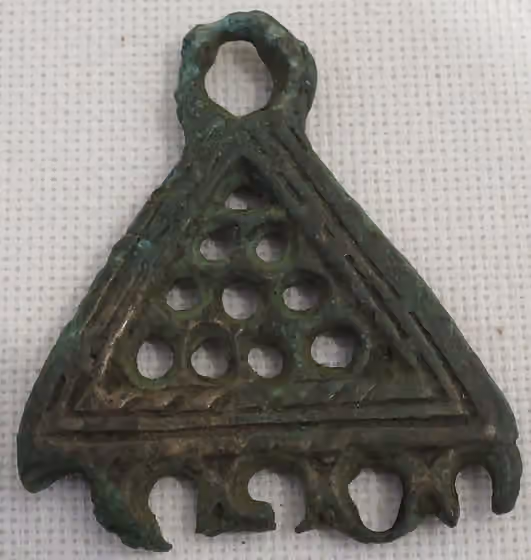 Chud — Bronze adornment of the Chud people (source?