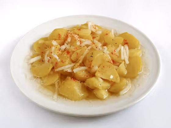 Kartoffelsalat — Kartoffelsalat, in Österreich auch Erdäpfelsalat