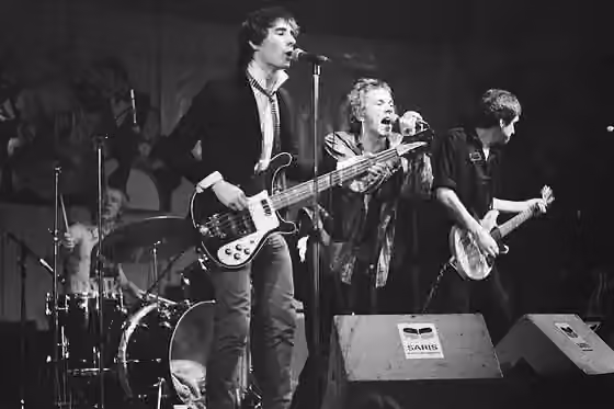 Punk rock — Sex Pistols perform in Paradiso, Amsterdam.