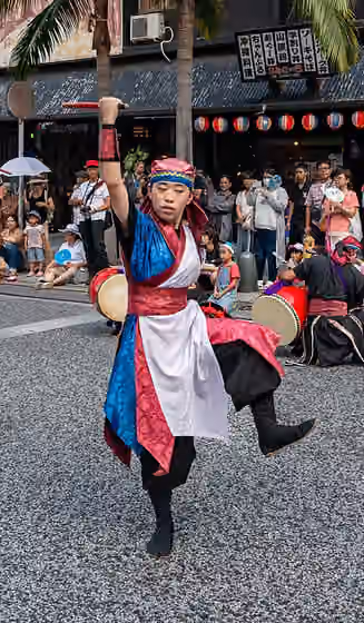 Eisa — Okinawa Island, the largest of the Okinawa Islands and the Ryukyu Islands of Japan, is known for its rich history and cultural heritage.