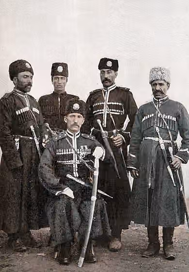 Karapapakh — Group of Karapapakh Hamidiyeh Cavalry