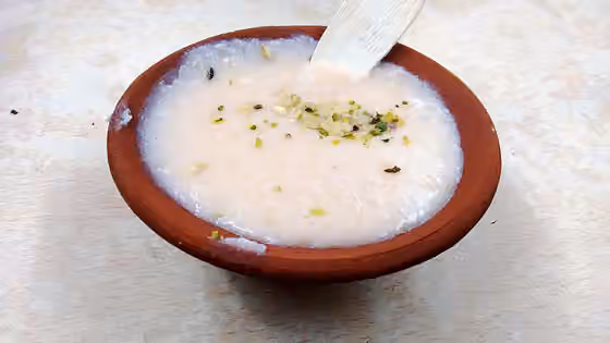 Phirni — Perfect dessert for a perfect meal.