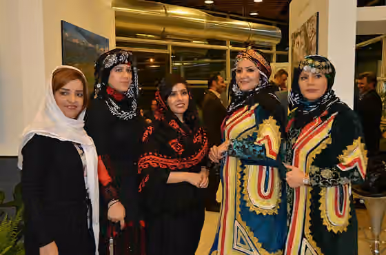 suku Lur — Lur women in Luristan cultural week in Tehran, 2016
