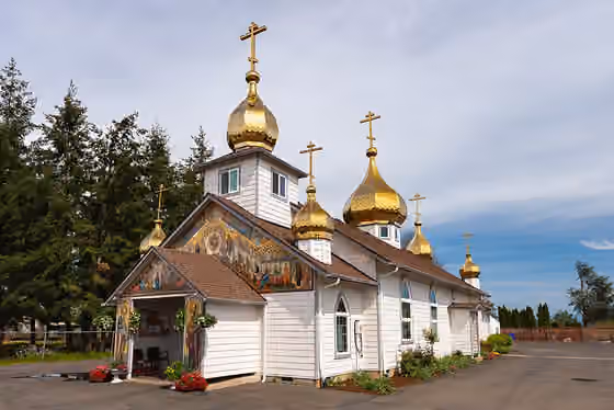 Old Believers in North America — The Church of the Holy Ascension on Bethlehem Drive in Gervais.