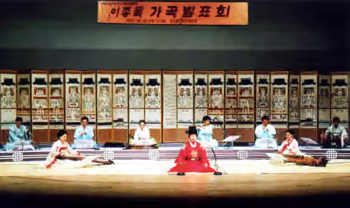 Gagok — Lee Jong-rok, South Gyeongsang Gagok singer.