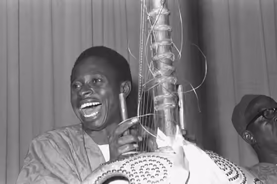 Music of the Gambia — Musicians from Gambia, Africa gave a free public concert in the Carmichael Auditorium, National Museum of History and Technology, now the National Museum of American History, in June of 1977.