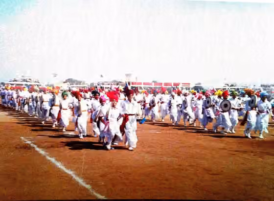 Chang dance — Dhamaal Dance at Rewa