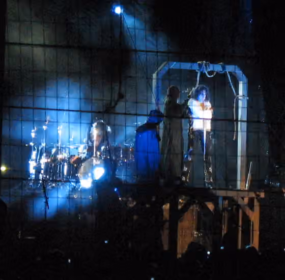 shock rock — Photo from Alice Cooper's concert