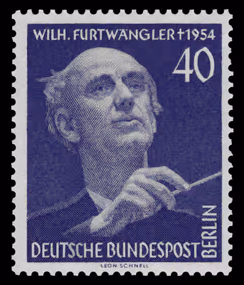 Musik di Jerman — 1st day of death of Wilhelm Furtwängler (1886–1954)