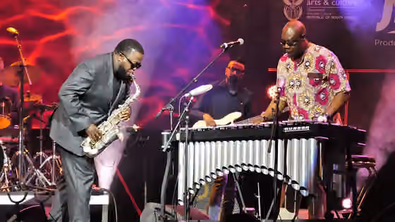 South African jazz — This is an image with the theme " Play " from: South Africa
