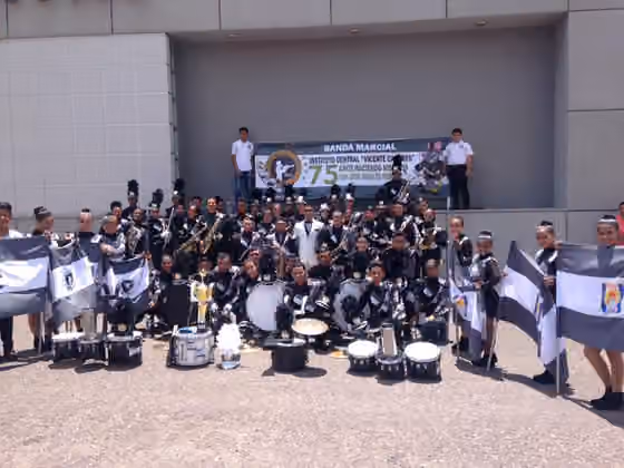 Music of Honduras — Grupo de la Banda Marcial ICVC Ganadora del 1er Lugar Desfiles Patrios 2016