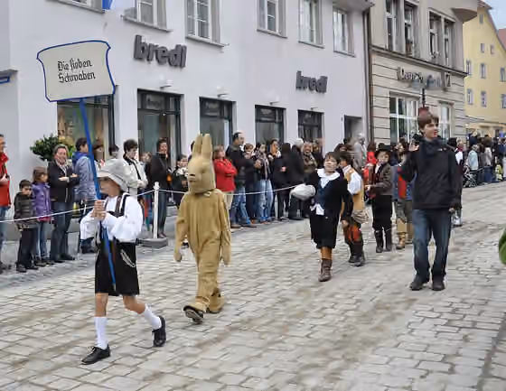orang Swabia — Rutenfest Ravensburg 2011, Festzug am Rutenmontag Die Sieben Schwaben