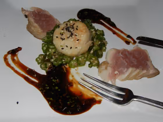 Seychellois cuisine — Carpaccio de thon