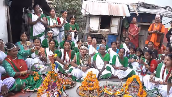 Lampucchwa Tharu people — Tharu cultural celebration in Eastern Terai